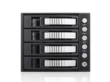 iStarUSA BPU-340SATA-SIL 3X5.25 to 4X3.5SATA Cage-sil