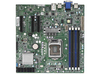 MiTAC S5510G2NR-LES5510G2NR-LE Micro-ATX board supports one Intel Xeon E3-1200 or Core i3-2100 series CPU (up to 95W), 4 Unb. ECC DDR3 DIMMs, 3 PCI-E Gen 2 x8 slots, 6 SATA, 2 GbE