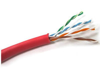 Weltron T2404L5EP-RD 1000FT RED CAT5E PLENUM 350MHZ UTP CMP