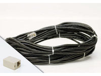 Elite Screens ZSP-12V-50B 50ft Extension 12 volt trigger RJ45 Cat-5 Cable w/coupler for extension of 3 way wall switch/12 volt
