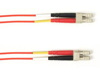 Black Box FOCMR62-LCLC-RD-115 62.5 MM FO Patch Cable Duplx, PVC, RED, LCLC 115 FT