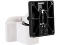 HAT Design Works 9170-248 9170 Pole Mount Clamp, White, holds 30 lbs