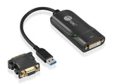 SIIG JU-DV0112-S3 USB 3.0 to DVI/VGA Pro adpt 1080p USB 5 Gbps (JU-DV0112-S3)