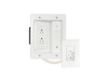Sanus SA-IWP1-W1 In Wall TV Power Kit, white