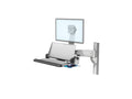 GCX WMS-0003-01 Wall Mount System, Adjustable Height,VESA,Folding Keyboard