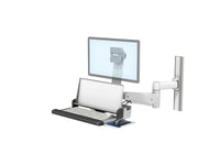GCX WMS-0003-02 Wall Mount System, Adjustable Height, 8 Extension,VESA,Folding Keyboard