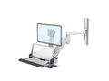 GCX WMS-0003-03 Wall Mount System, Adjustable Height, 14 Extension, VESA, Folding Keyboard