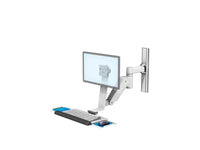 GCX WMS-0004-04 Wall Mount System, Adjustable Height, 8 Extension, Vesa, Keyboard