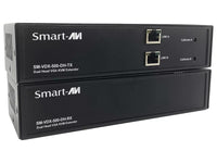 SmartAVI SM-VDX-500-DH-S Dual Head VGA, USB 2.0, CAT55e6 Extender. Includes SM-VDX-500-DH-TX-S, SM-VDX-500-DH-RX-S, 2 X PS5VD3A