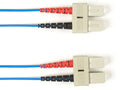 Black Box FOLZH50-SCSC-BL-82 50 MM FO Patch Cable Duplx, Lszh, Blue, SCSC 82 FT (25M)