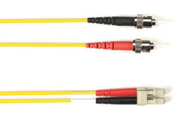 Black Box FOCMRM4-STLC-YL-10 OM4 MM FO Patch Cable Duplx, PVC, Yellow, STLC 10 FT (3M)