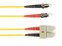 Black Box FOLZH62-STSC-YL-49 62.5 MM FO Patch Cable Duplx, Lszh, Yellow, STSC / 62.5 MM F, 49 Feet (15M)