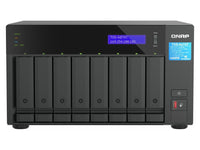 QNAP TVS-H874T-I9-64G-US ULTRA-HIGH Speed 8 Bay Thunderbolt 4 NAS. Intel Core I9 16-CORE (8 Performance Cores + 8 Efficient CORES)/24-THREAD, 64GB DDR4 RAM, 8 X
