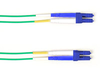 Black Box FOCMPSM-LCLC-GN-40 SM FO Patch Cable Duplx, PLN, Green, Lclc, 40 Feet