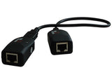 SmartAVI USB2NANO-S Extend USB 2.0 signals up to 150 feet away with CAT5 cabling and a conveniently compact design.