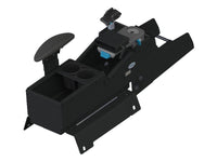 Gamber-Johnson 7170-0893-04 KIT- 2021+ Chevy Tahoe Standard Width Console Kit with Leg Kit, Side Armrest, Cup Holder, Magnetic Phone Mount & Mongoose 9 XLE