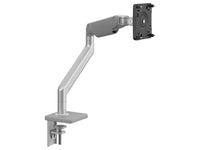 Humanscale M21NTNDSBTB M2.1 Monitor ARM with Combo Mount for Single Monitor - Silver with Gray TRIM