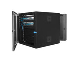 Chatsworth 11840-736 CUBE-iT Wall-Mount Cabinet; Gen 3; 36INH x 24INW x 24IND (910 mm x 610 mm x 610 mm); 19U; #12-24 Ta