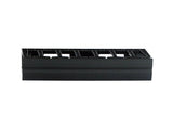 Chatsworth 13930-702 Velocity Horizontal Cable Manager, Single-Sided, 2U, Black