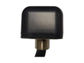 AG Antenna AG43-BB-2CW AG43 Low Profile Series Mobility 3-Lead MIMO 2 x Cellular 3G 4G 5G CBRS / WiFi Dual Band - Bolt Mount Antenna w/15ft Coax Cables - Black