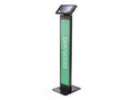 Compulocks 140B87GAPX9B Galaxy Tab A9/A11 8.7IN Apex Enclosure Brandable Floor Stand