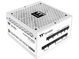Thermaltake PS-TPD-1200FNFAGU-N Toughpower GF3 1200W Snow 80+ Gold Full Modular SLI/Crossfire Ready ATX 3.0 Standard Power Supply, PCIe Gen.5 12VHPWR Connector Included
