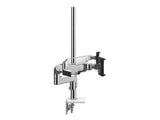 Humanscale X8NTNDBWETBETB30 M/Flex 8.1 with Combo Mount for Dual Monitors - Monitor Tilts and 30 Post - Polished Aluminu