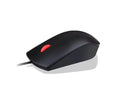 Lenovo 4Y50R20863 Essential USB Mouse - Mouse - Optical - 1600 dpi - Buttons Qty: 3 - Wired - USB - Black
