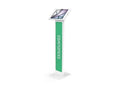 Compulocks 140W13APXW iPad Air M2/M3/M4 13IN, Apex Enclosure Brandable Floor Stand - White