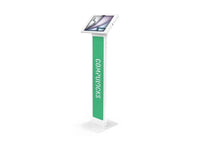 Compulocks 140W13PAPX4W iPad Pro M4 & M5 13IN, Apex Enclosure Brandable Floor Stand White