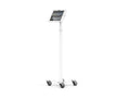 Compulocks MCRSTDW11PAPX4W iPad Pro M4 & M5 11IN, Apex Enclosure Rolling Cart - Rise Freedom White