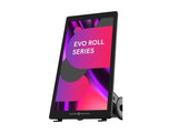 Clear Touch CDS-MBLDS-EVOT-M Evo Roll Tall Digital Signage - Raised 43 Portrait Display