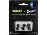 Shure EACYF1-6KIT 6-pack (3 pair) Multipack Kit Comply foam sleeves for Earphones, one pair each of S/M/L - Hanging Retail Packaging