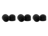 Shure EACYF1-6KIT 6-pack (3 pair) Multipack Kit Comply foam sleeves for Earphones, one pair each of S/M/L - Hanging Retail Packaging