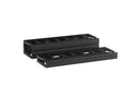 Chatsworth 13930-701 Velocity Horizontal Cable Manager, Single-Sided, 1U, Black