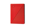 WD WDBR9S0060BRD-WESN 6TB WD External Hard Drive - MY PASSPORT - RED