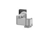 Humanscale X8NM0NDSNTBNP Bracket and Tilt Mechanism for M/Flex for M8.1 Monitor Arms, Silver with Gray Trim