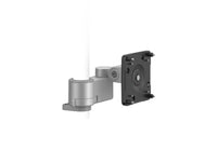 Humanscale X8NM0NDSNTBNP Bracket and Tilt Mechanism for M/Flex for M8.1 Monitor Arms, Silver with Gray Trim