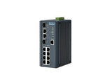 B+B SmartWorx EKI-7710E-2CI-AU 8FE + 2G Combo Managed switch w/Wide tem