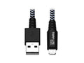 Eaton Tripp Lite M100-003-HD Heavy-Duty USB-A to Lightning Sync/Charge Cable, MFi Certified - M/M, USB 2.0, 3 ft. (0.91 m)