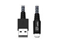 Eaton Tripp Lite M100-006-HD Heavy-Duty USB-A to Lightning Sync/Charge Cable, MFi Certified - M/M, USB 2.0, 6 ft. (1.83 m)