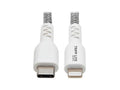 Eaton Tripp Lite M102-006-HD Heavy-Duty USB-C to Lightning Sync/Charge Cable, MFi Certified - M/M, USB 2.0, 6 ft. (1.83 m)