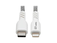 Eaton Tripp Lite M102-006-HD Heavy-Duty USB-C to Lightning Sync/Charge Cable, MFi Certified - M/M, USB 2.0, 6 ft. (1.83 m)