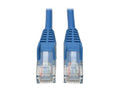 Eaton Tripp Lite N001-003-BL Cat5e 350 MHz Snagless Molded (UTP) Ethernet Cable (RJ45 M/M), PoE - Blue, 3 ft. (0.91 m)