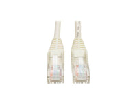 Eaton Tripp Lite N001-050-WH Cat5e 350 MHz Snagless Molded (UTP) Ethernet Cable (RJ45 M/M), PoE - White, 50 ft. (15.24 m)
