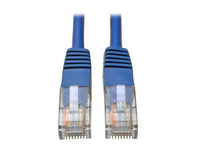 Eaton Tripp Lite N002-014-BL Cat5e 350 MHz Molded (UTP) Ethernet Cable (RJ45 M/M), PoE - Blue, 14 ft. (4.27 m)