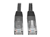 Eaton Tripp Lite N200-006-BK Cat6 Gigabit Molded (UTP) Ethernet Cable (RJ45 M/M), PoE, Black, 6 ft. (1.83 m)