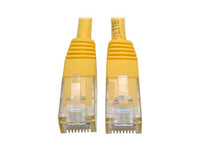 Eaton Tripp Lite N200-007-YW Cat6 Gigabit Molded (UTP) Ethernet Cable (RJ45 M/M), PoE, Yellow, 7 ft. (2.13 m)