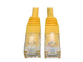 Eaton Tripp Lite N200-025-YW Cat6 Gigabit Molded (UTP) Ethernet Cable (RJ45 M/M), PoE, Yellow, 25 ft. (7.62 m)