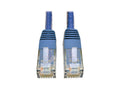 Eaton Tripp Lite N200-075-BL Cat6 Gigabit Molded (UTP) Ethernet Cable (RJ45 M/M), PoE, Blue, 75 ft. (22.86 m)